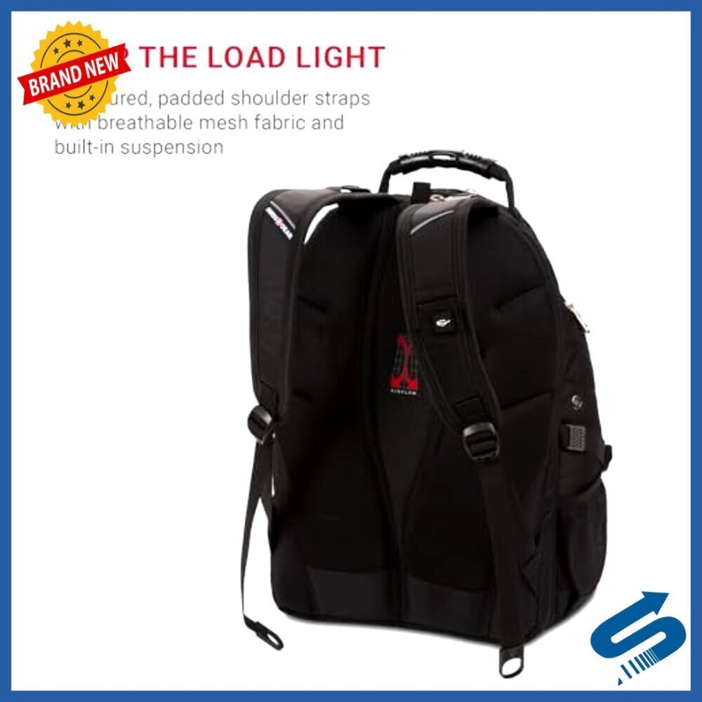 Tech Backpack with ScanSmart Compartment RFID Blocking Multiple Pockets TSA - Picture 5 of 6